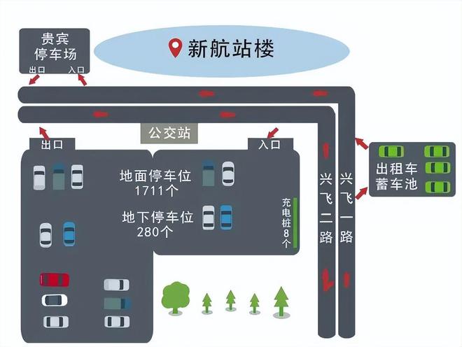 南通机场停车场收费标准2024南通兴东机场附近停车场有哪些(图3)
