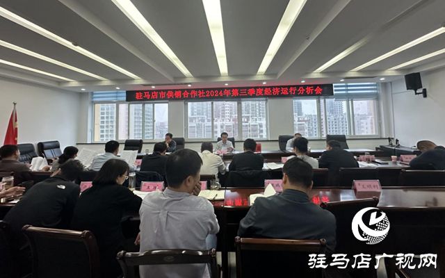 驻马店市供销合作社召开2024年第三季度经济运行分析会(图1)